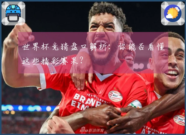 世界杯竞猜盘口解析：你能否看懂这些精彩赛果？